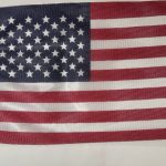 u.s. 8”x 12” e poly antenna flag