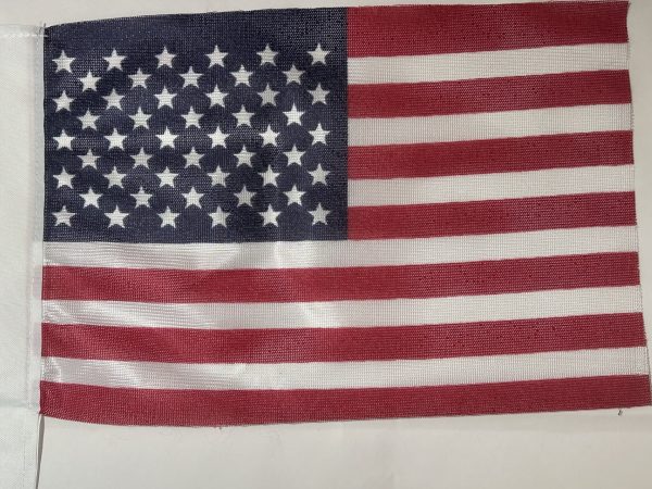 u.s. 8”x 12” e poly antenna flag