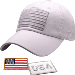 baseball hat american flag