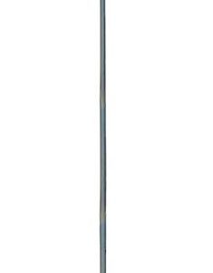 indoor flagpole silver aluminum 8’x 1” 2 piece