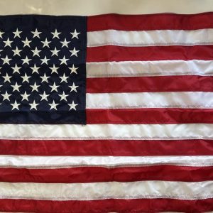 u.s. 12"x18" nyl glo flag with grommets