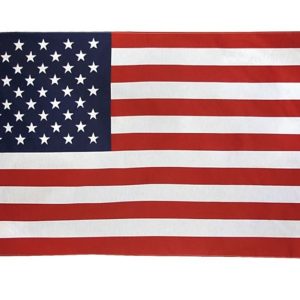 u.s. 16"x24" nyl glo flag with grommets