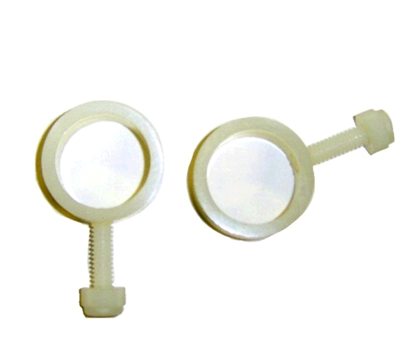 flag fastener 1" with screw (pair)