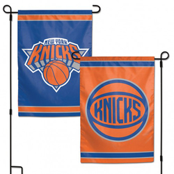 ny knicks 2 sided garden flag (open package)