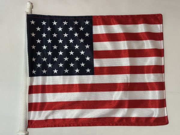 u.s. car flag 11”x14”