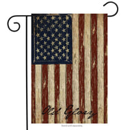 old glory garden flag (open package)