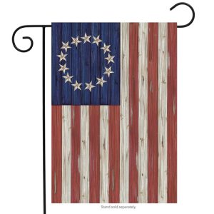 betsy ross garden flag (open package)