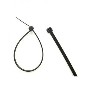 flag ties 7” black