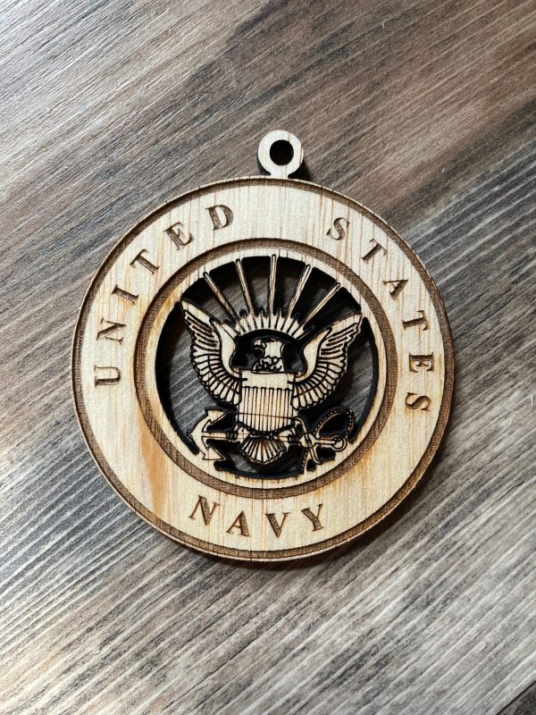 christmas ornament u.s. navy