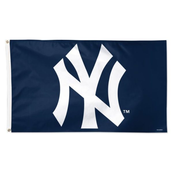 ny yankee deluxe 3'x5' grommet flag