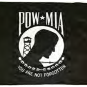 pow/mia 3'x5' d/f nylon outdoor grommet flag