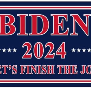 biden 2024 3'x5' nyl glo outdoor flag with grommets