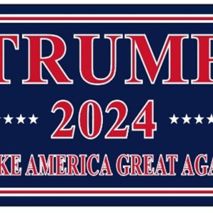 trump 2024 3'x5' nyl glo outdoor flag with grommets