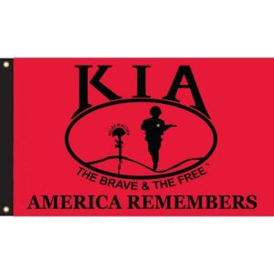 kia 3'x5' nylon flag