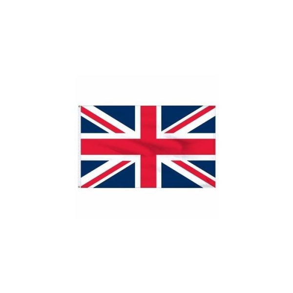 united kingdom 2'x3' nyl glo flag with grommets