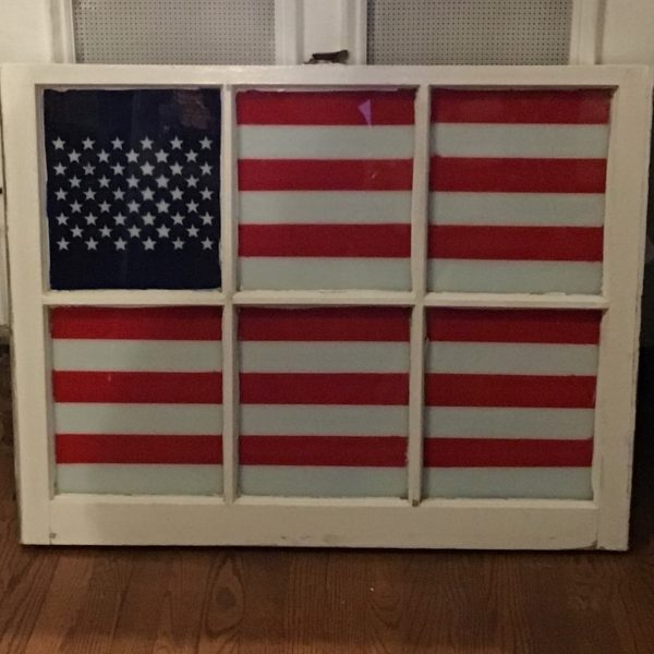 window flag 6 pane u.s.
