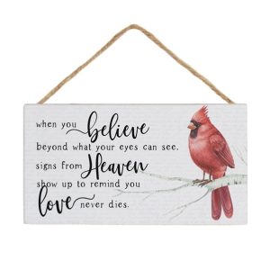 when you believe cardinal sign
