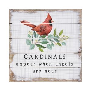 cardinal appear perfect pallet decorative board