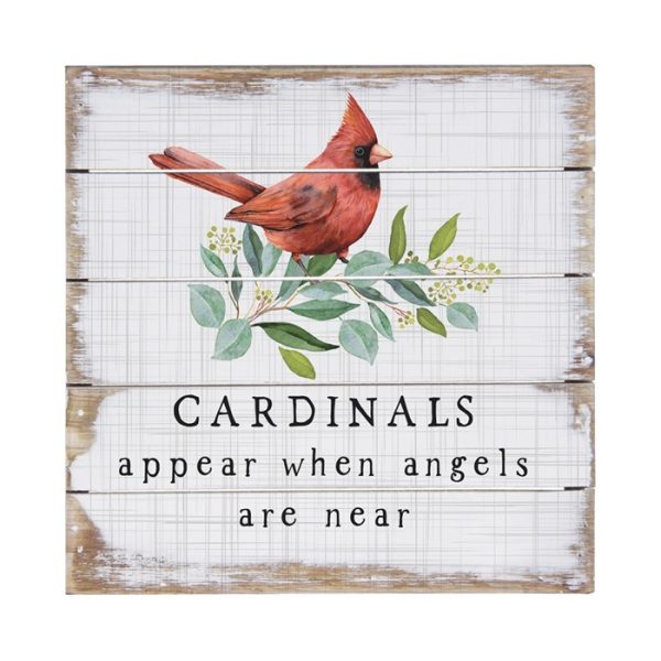 cardinal appear perfect pallet decorative board