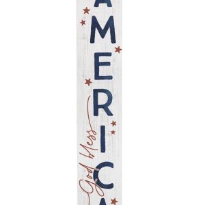 god bless america porch board