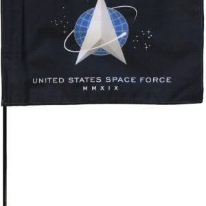 u.s space force stick flag