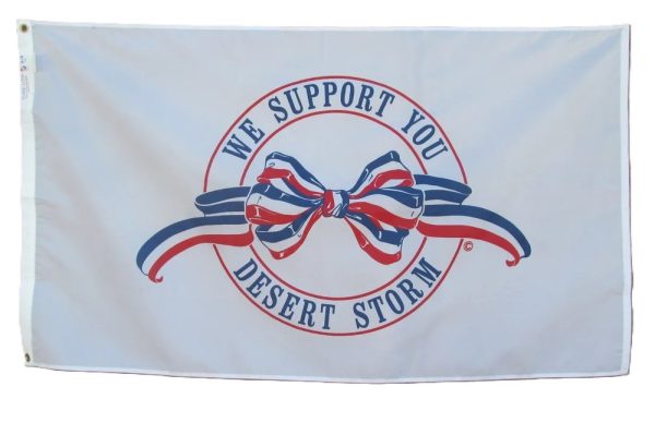 vintage we support you desert storm flag