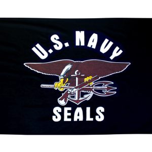 3'x5' e poly u.s. navy seals flag