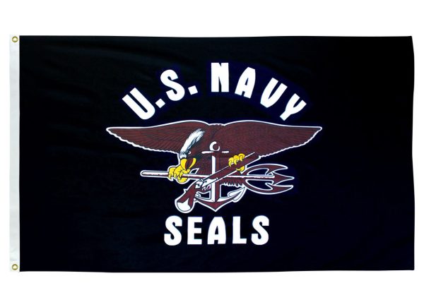3'x5' e poly u.s. navy seals flag